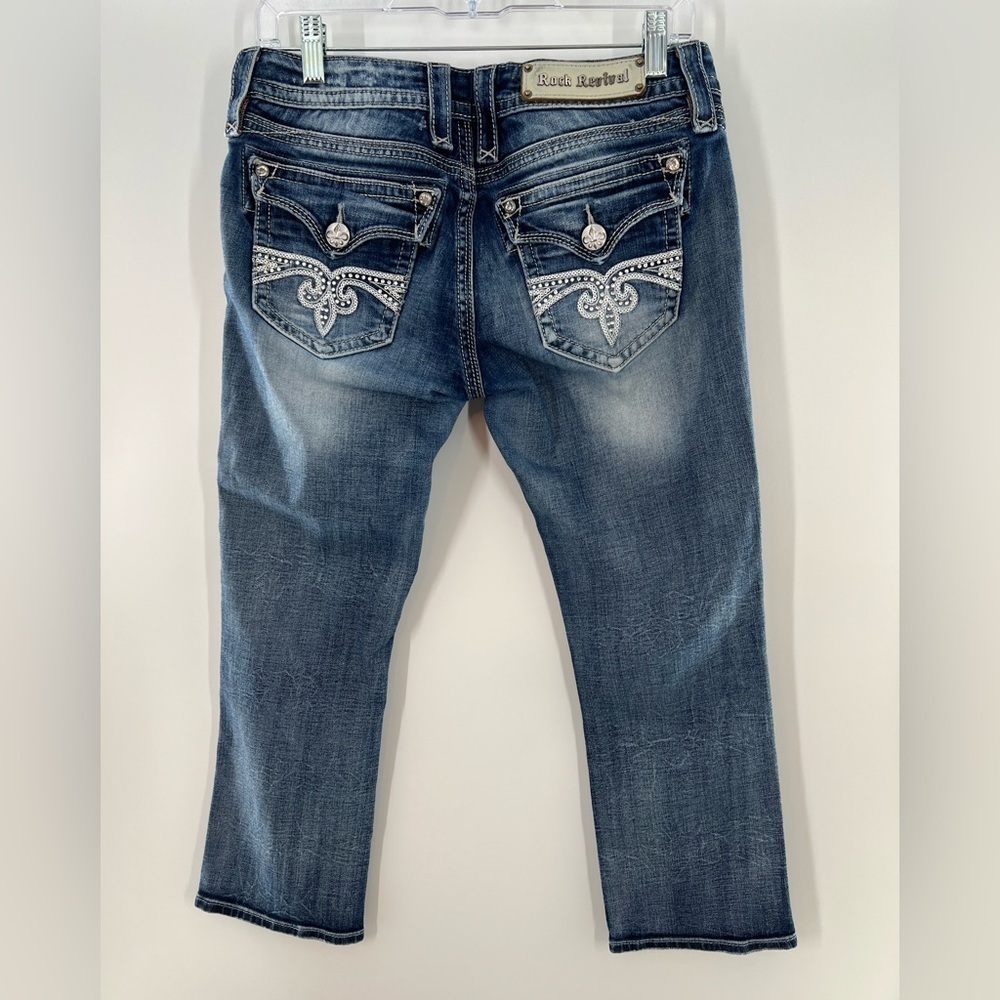 ROCK REVIVAL SORA EASY CAPRI SIZE 28